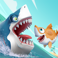 Hungry Shark Heroes  (God Mode - 1 Hit Kill) MOD APK