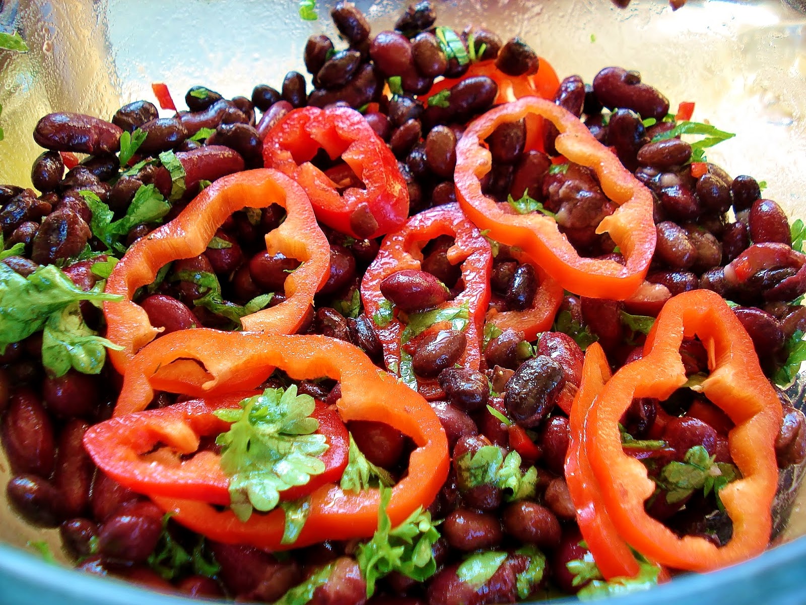 Mixed Bean Salad GF SCD Gluten Free SCD and Veggie