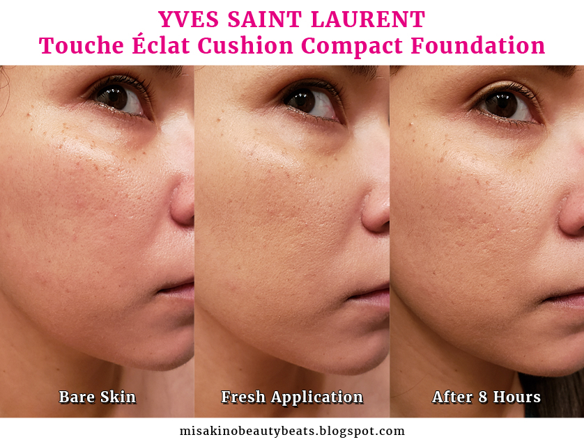 ysl primer before and after