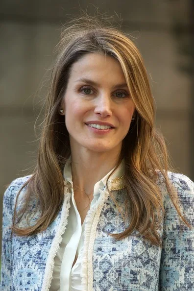 Crown Prince Felipe and Crown Princess Letizia attended the opening of exhibition