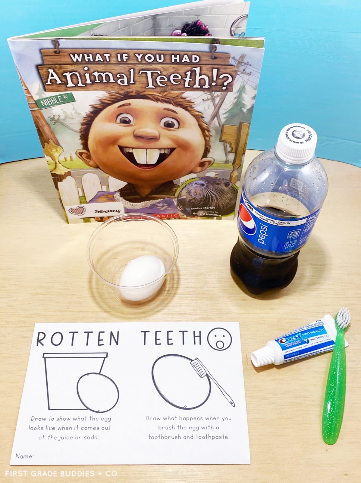 Simple Science: Rotten Teeth | First Grade Buddies