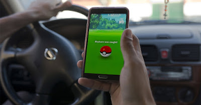 Las Última actualización de Pokémon Go destinada a detener los Jugadores al Volante