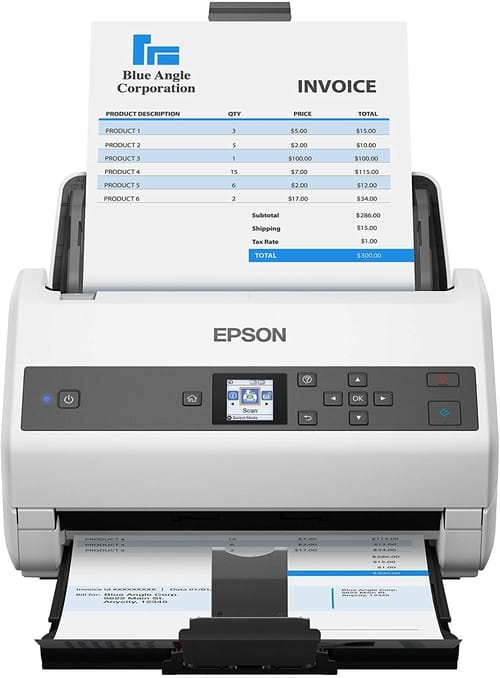 Review Epson Workforce DS-970 Sheetfed Scanner