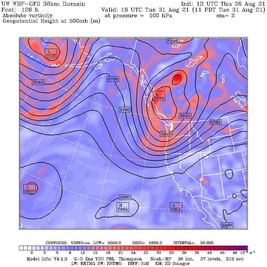 Cliff Mass Weather Blog: A Pacific Cold Front Moves Through, With Near ...