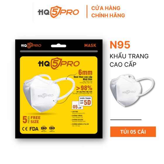 KHẨU TRANG CAO CẤP 5D