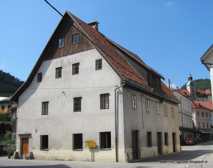 Idrija, Kosovelova ulica Slovenija, S. Primorska