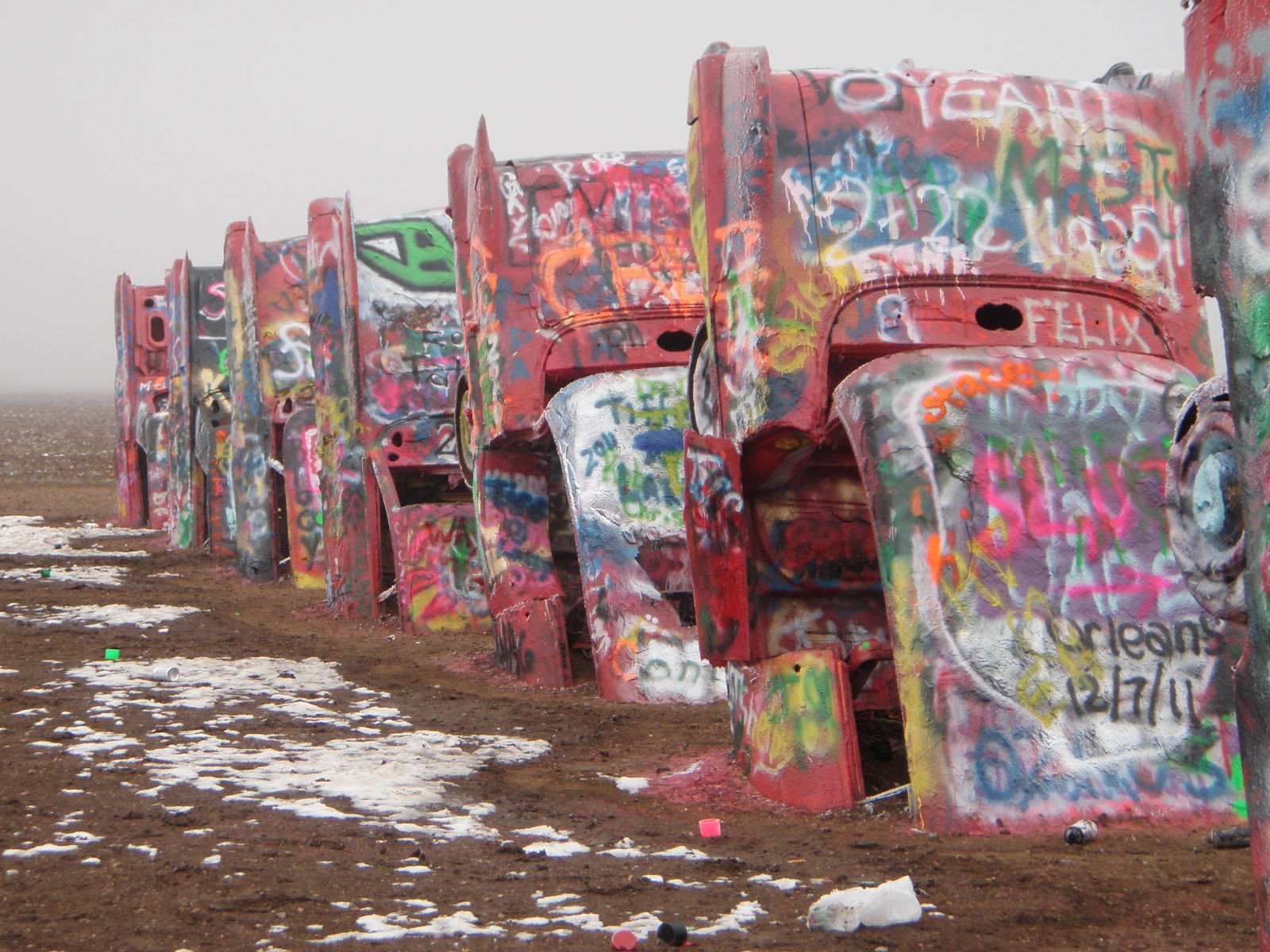 Lone Rider Pedals Route 66 Day 22 Groom, TX to Amarillo, TX
