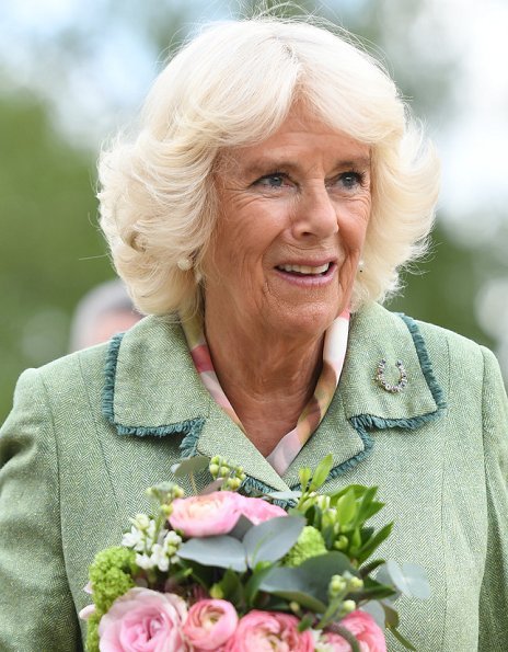 The Duchess of Cornwall visited National Stud in Newmarket
