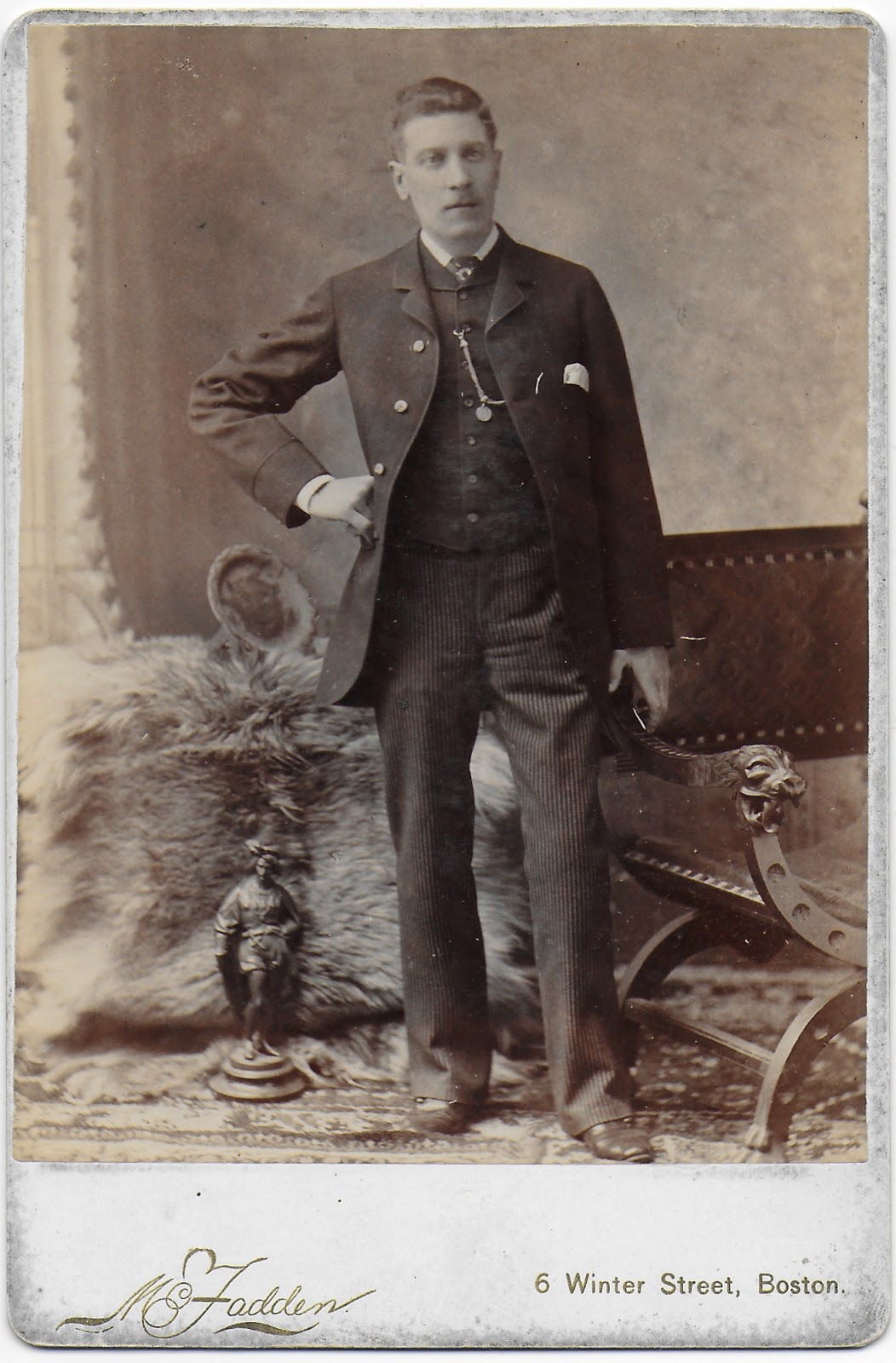 Heirlooms Reunited c1883 Photograph of Thomas Stanley; taken by a