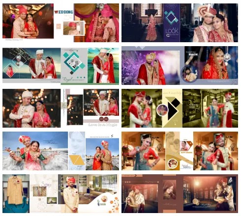 Top 80+ Wedding Album DM Design PSD Free Download