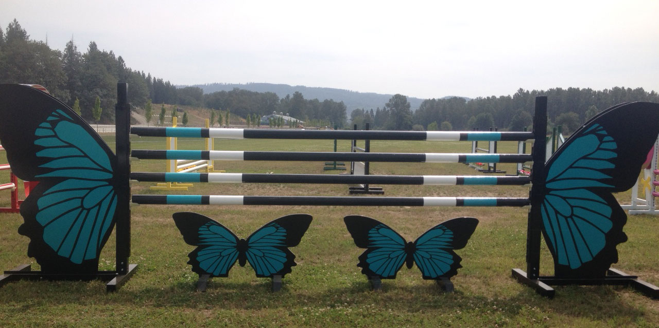 Horse Models Galore Painting Jump Rails