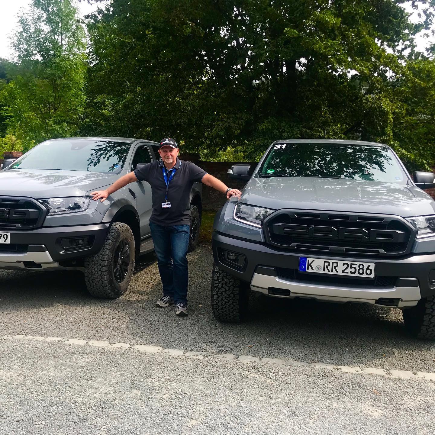 Der Neue Ford Ranger Raptor Wir Testeten Ihn Heute Zusammen Mit Rallye Legende Armin Schwarz
