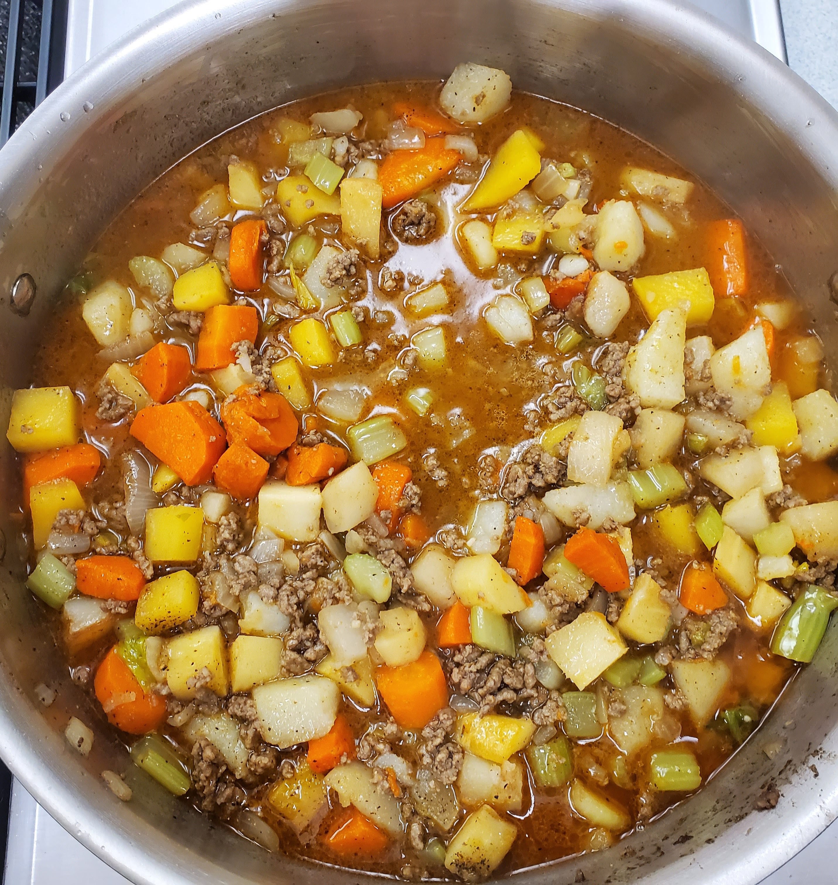 Beef & Root Vegetable Soup