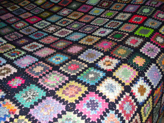 örgü ana yatak örtüsü