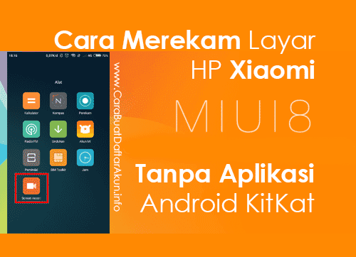 Merekam Aktifitas Di Layar Smartphone Tips Dan Trik Mi Community Xiaomi