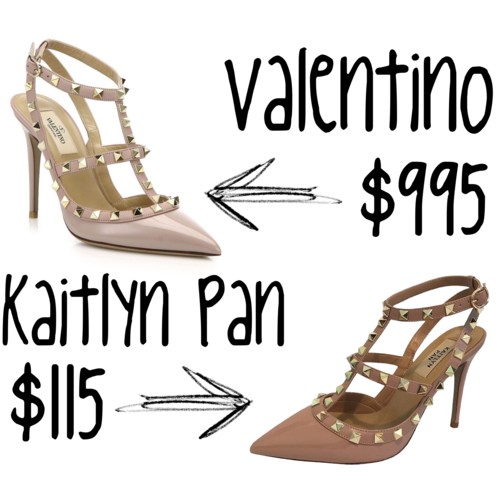 The Look for Less: Valentino Rockstud - Frugal Shopaholics | A Fashion ...