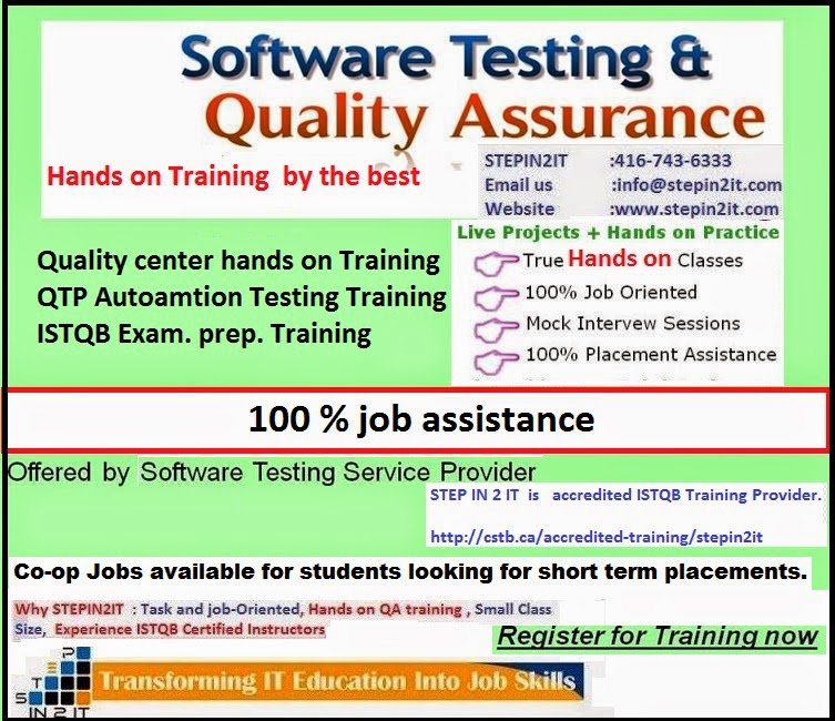 Quality assurance testing jobs in toronto