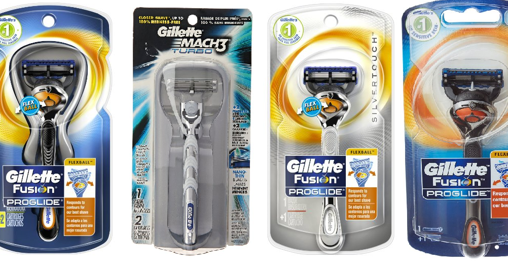 Men's Gillette Razors Sale: Gillette Fusion Proglide Silvertouch Manual