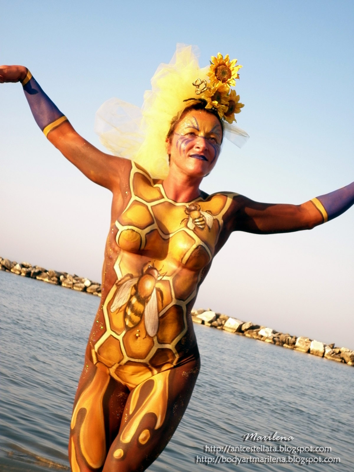 body painting estate