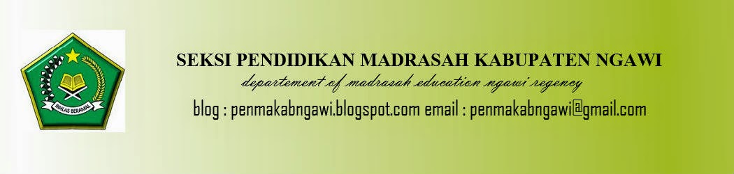 PENDIDIKAN MADRASAH NGAWI