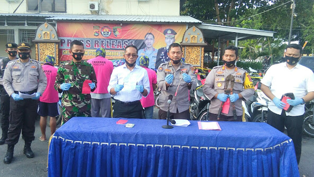 Tim Puma Polres Lotim tangkap 5 Pelaku Curanmor dan BB 62 Motor