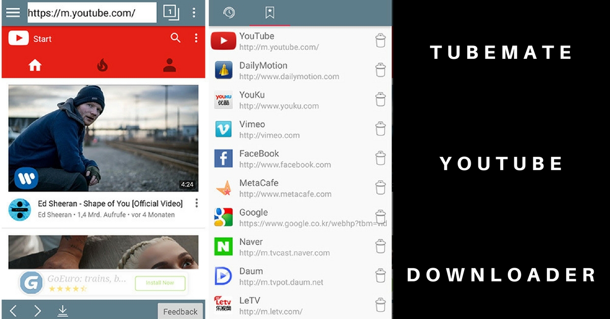 TubeMate app (latest version)