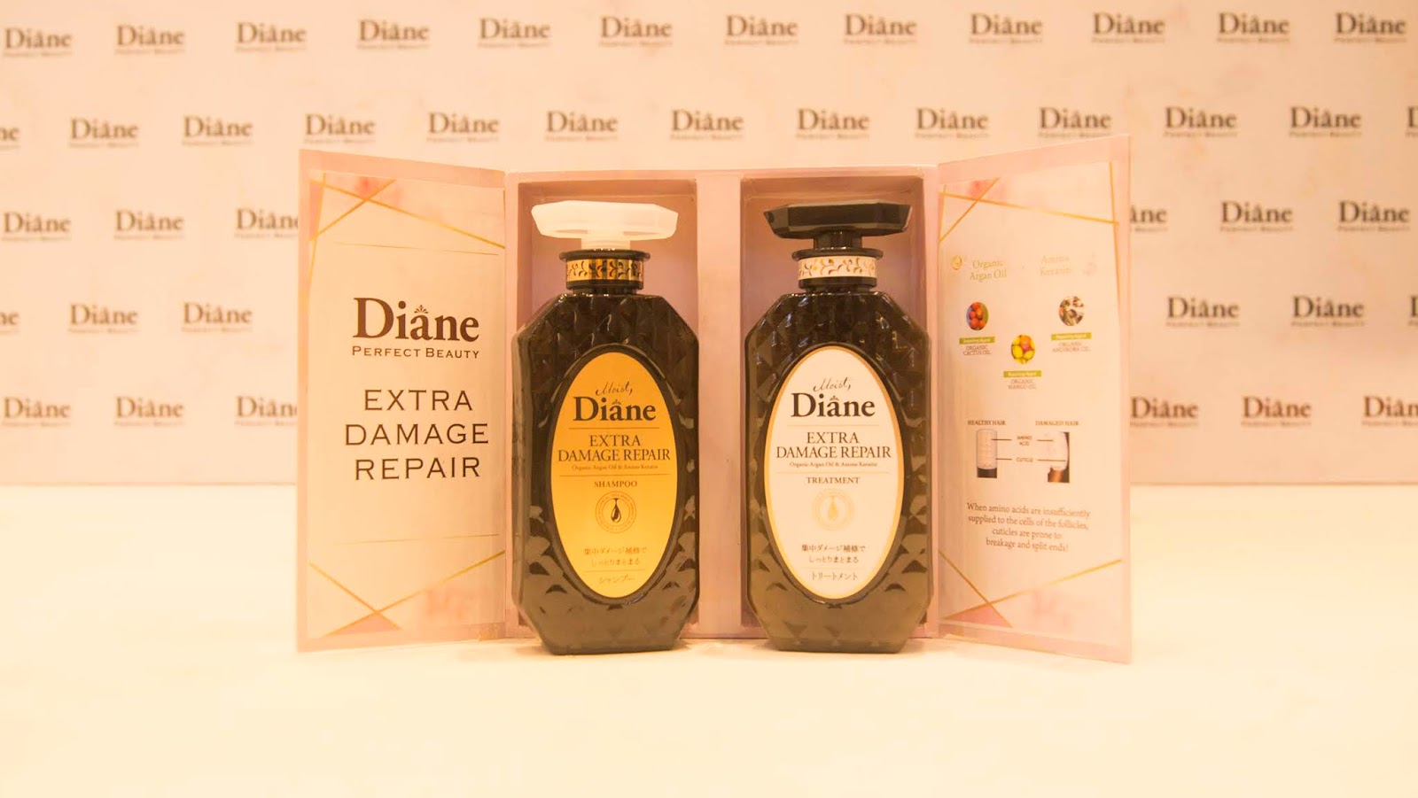 New Product Alert! Moist, Diane Perfect Beauty Shampoo & Treatment and