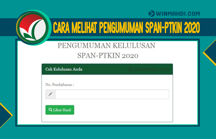 Pengumuman umptkin 2021