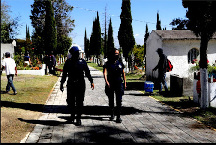 Saldo blanco en San Andrés Cholula tras celebraciones  de día de muertos