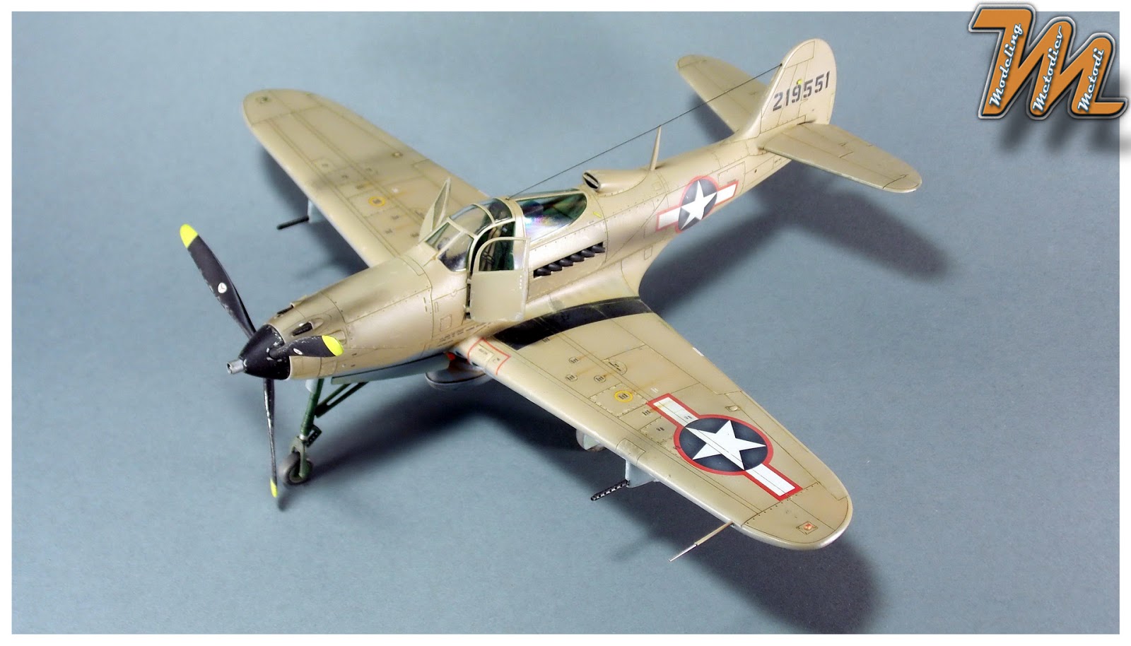 Bell P-39Q Airacobra, USAF, Eduard 1:48