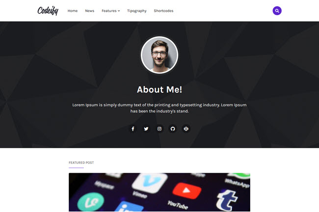 Codeify Blogger Template Premium Free Download Codeify Blogger Template Premium Free Download