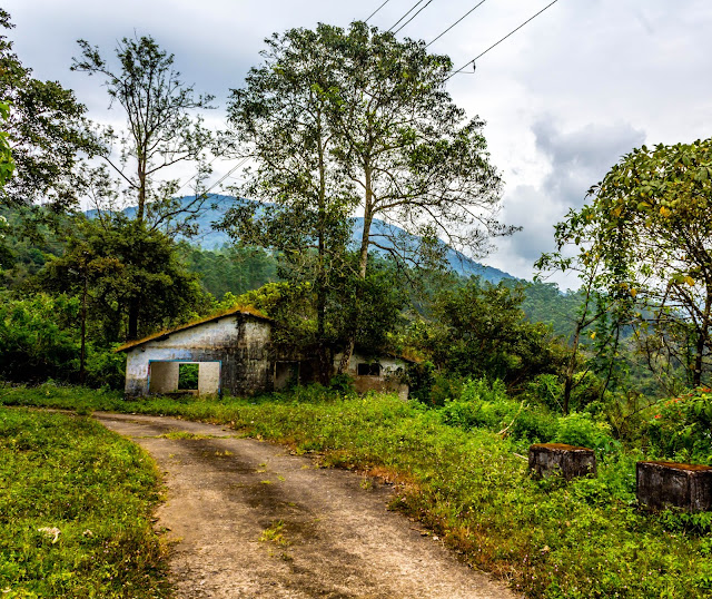 Abandoned building near Neerar Dam