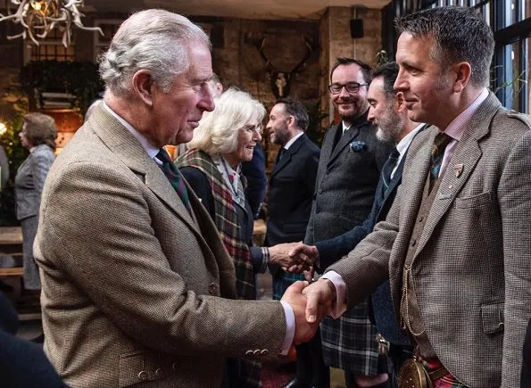 The Fife Arms is located in the village of Braemar, home of the Highland Games. Prince of Wales and The Duchess of Cornwall