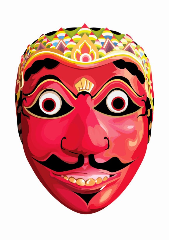 KERAJINAN KOTA CIREBON : Topeng Malangan