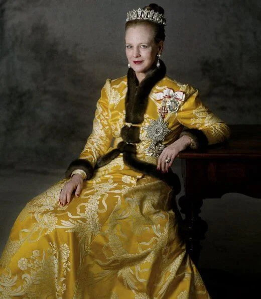 Photographers Rigmor Mydtskov and Per Morten Abrahamsen. 80th birthday of Queen Margrethe, diamond tiara