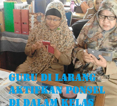Salam sejahtera untuk para pembaca setia Info Berita Pendidikan, kali ini kami menyampaikan kabar terkait Larangan Mengaktifkan HP/Ponsel Di Dalam Kelas Untuk Guru, Simak Berita selengkapnya berikut ini.