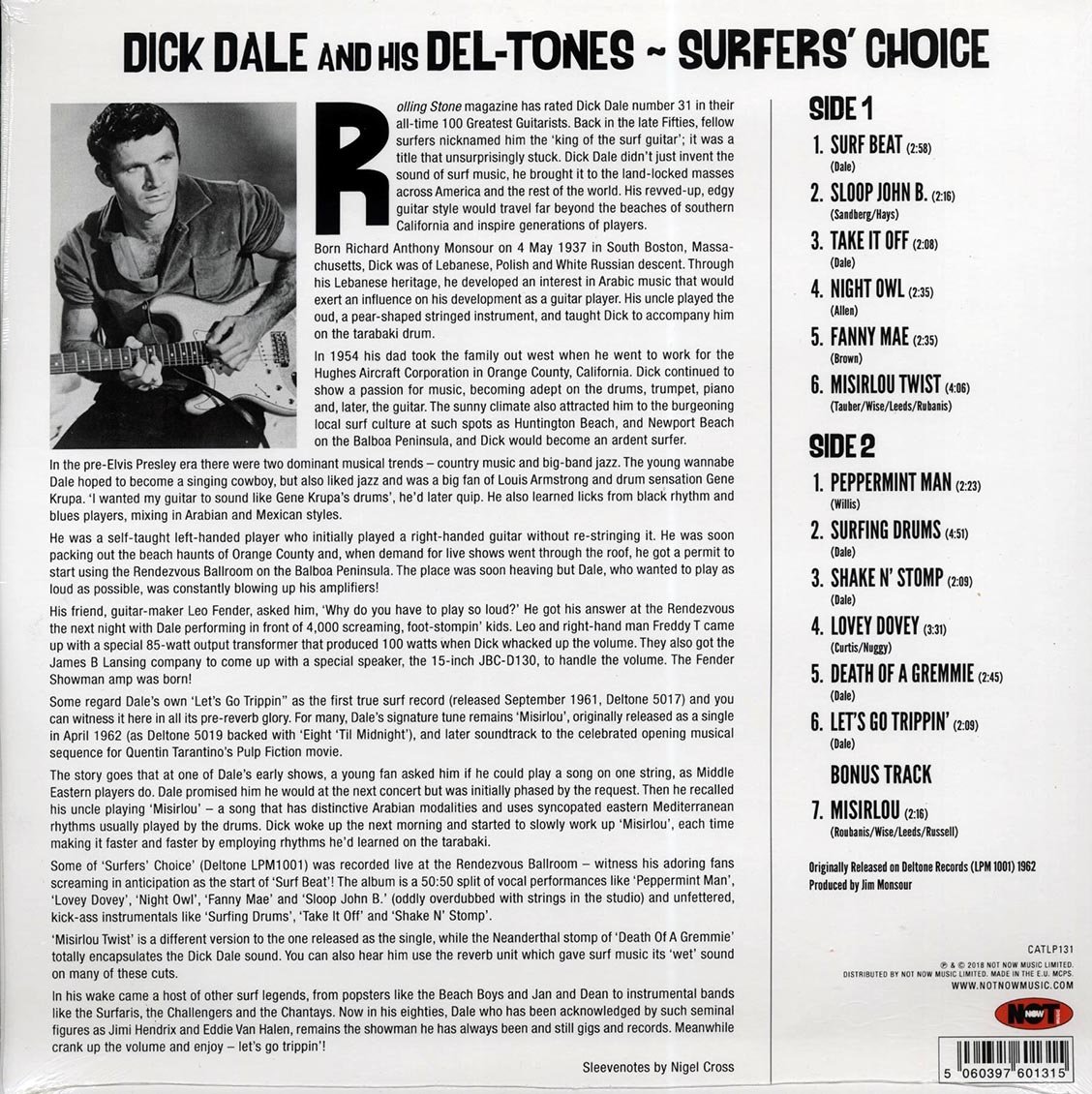 Dick dale wanted louder amps