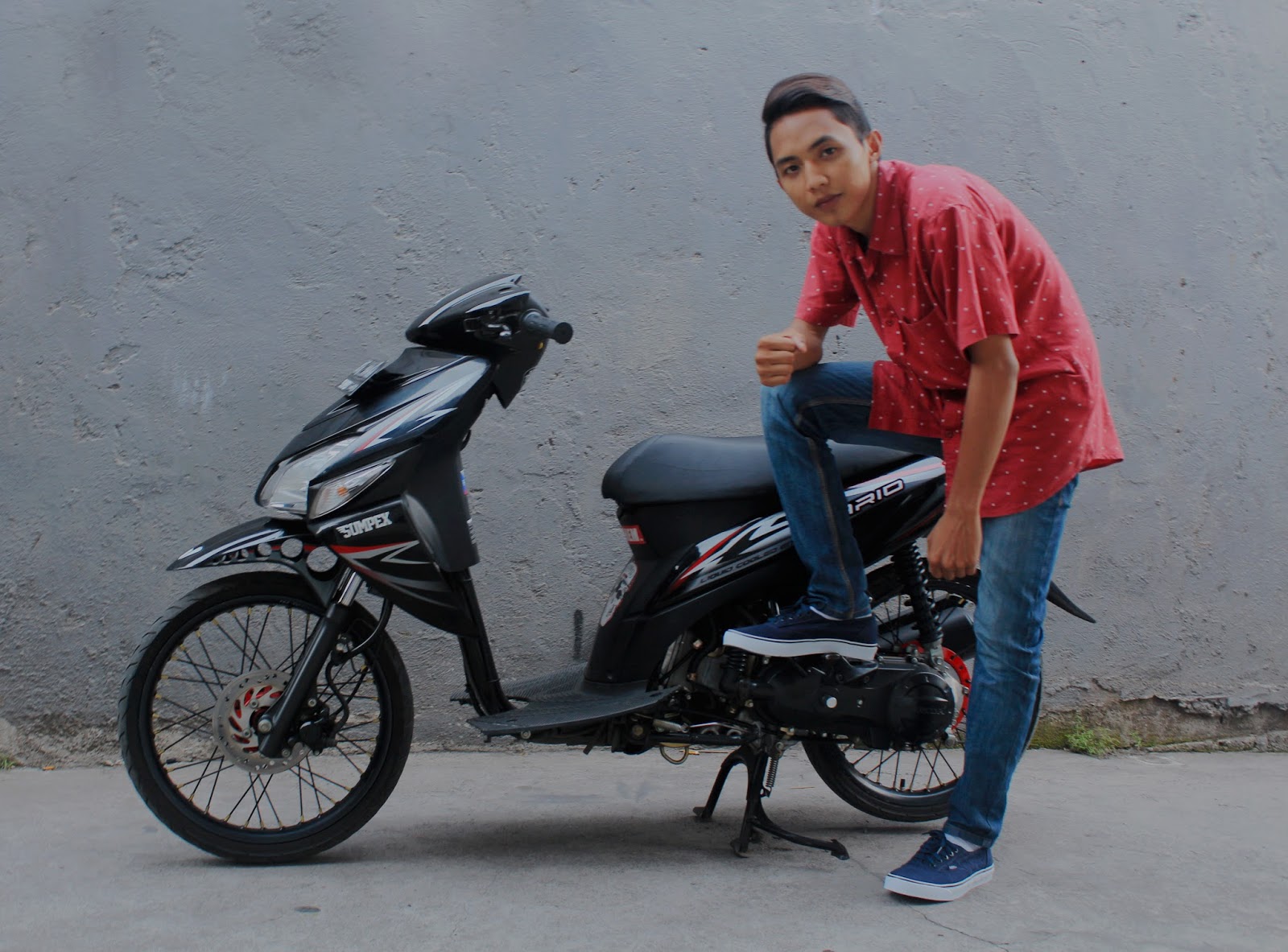 Modifikasi Honda Vario CW Simple Dan Keren Blog Berangen