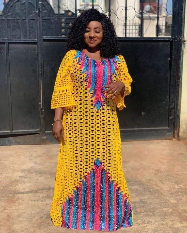 Ebonyisblack: African Maxi dress , Free style or Agbada for Women
