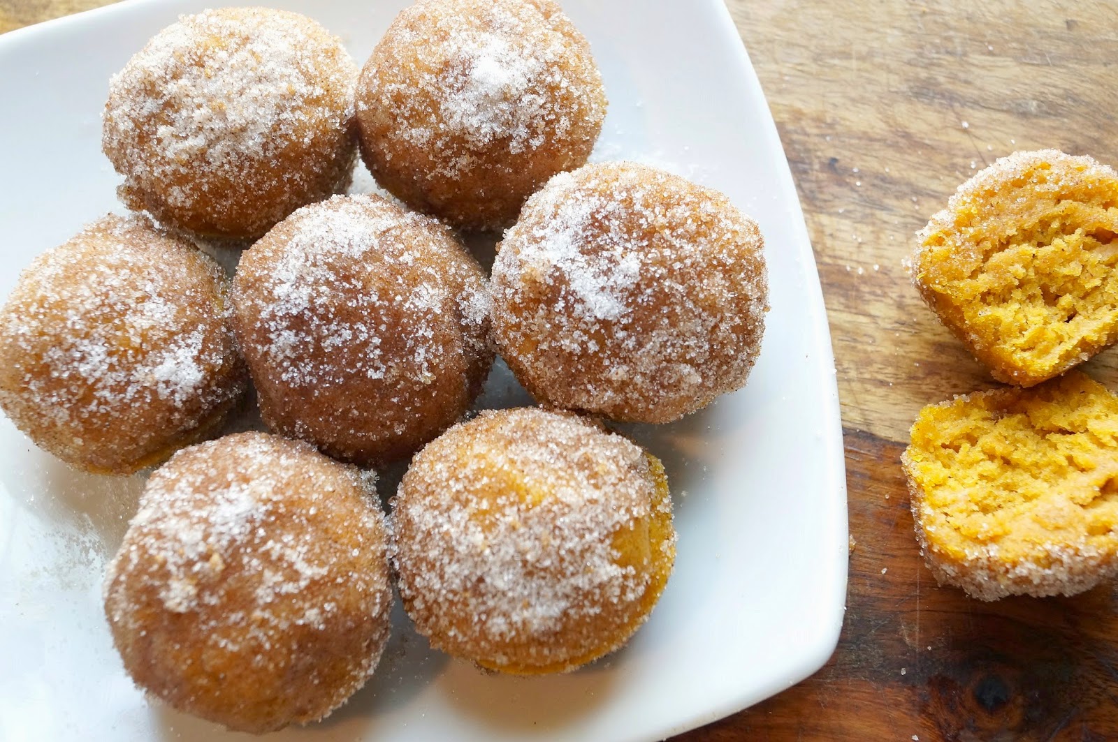 Pumpkin Spice Donut Muffins