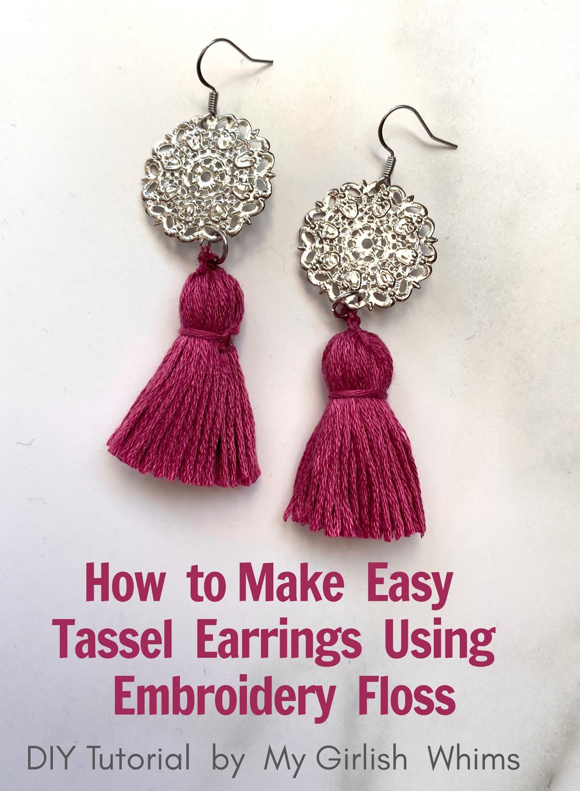 Easy Earring Crafts, Earrings Making Tutorial, Jewelry Making, Beaded  Earrings