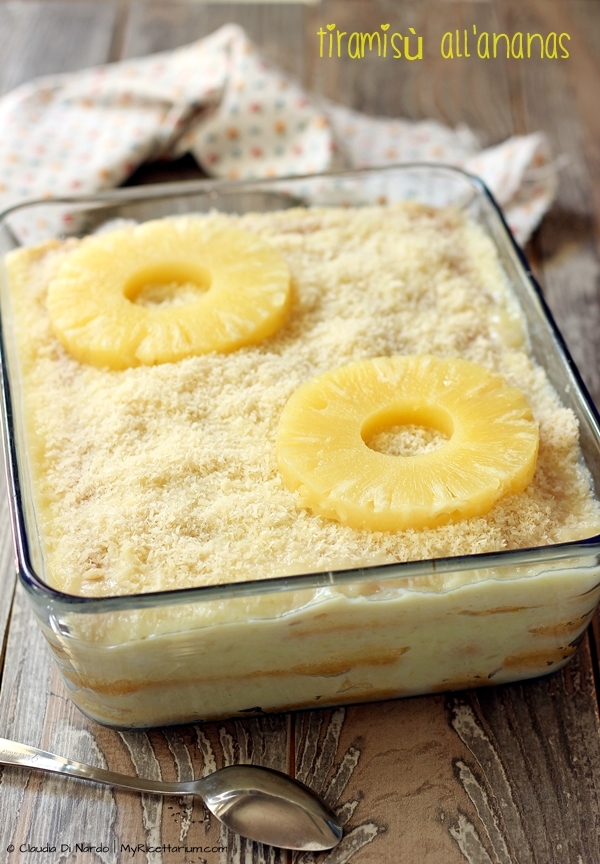 My Ricettarium: Tiramisù all&amp;#39;ananas