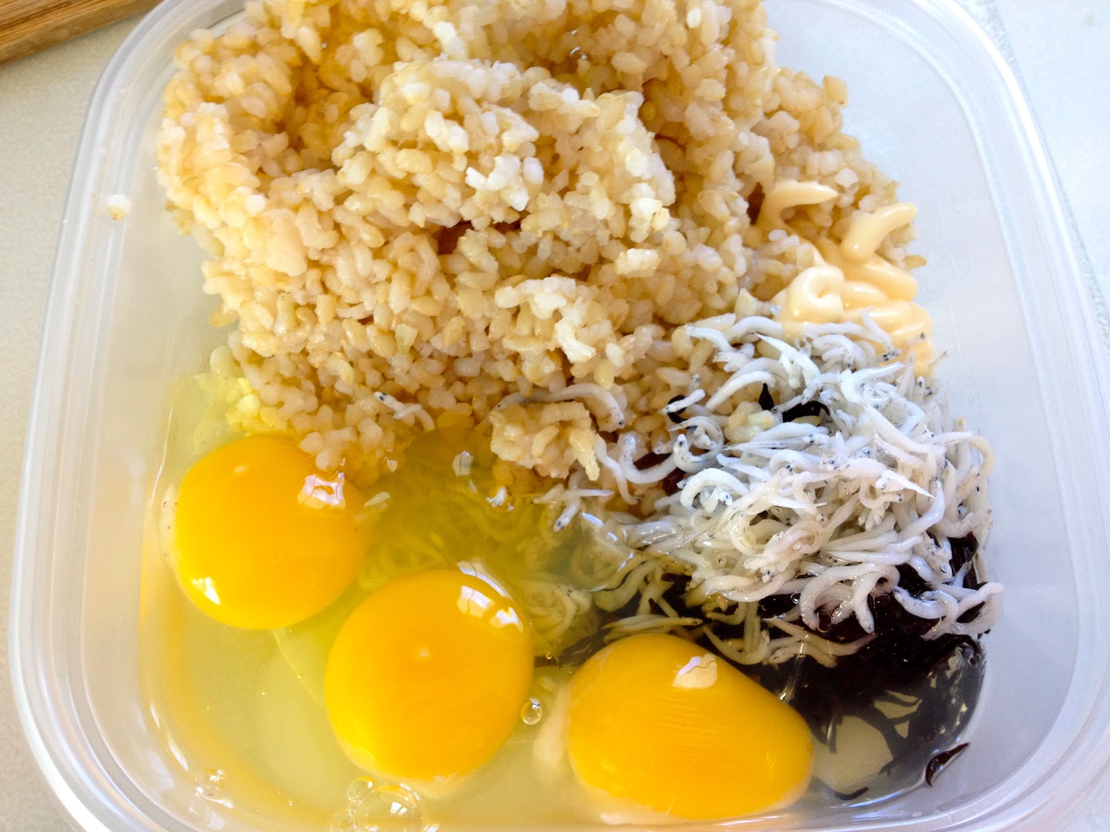 Poppin' kitchen: Rice omelette with ume plum sauce