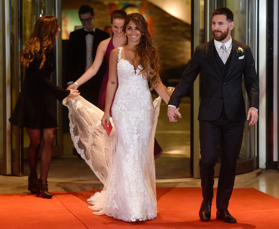 See Photos From Wedding Of Barcelona Superstar, Lionel Messi - PRINCE ...