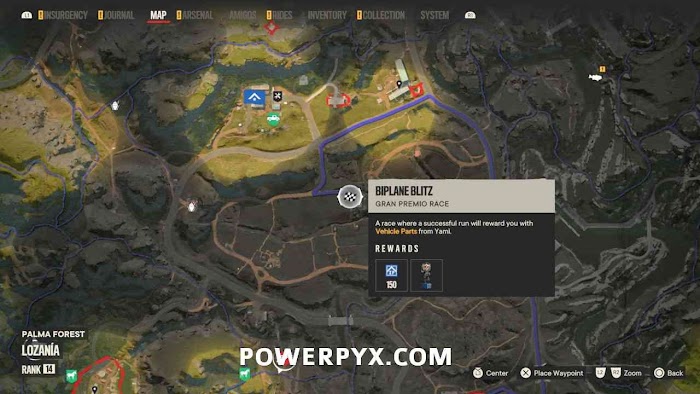 極地戰嚎 6 (Far Cry 6) 全大獎賽位置整理