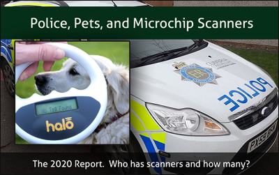 Police, Pets, and Microchip Scanners.