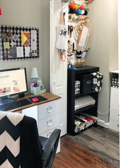 She's Crafty: Craft Room Tour