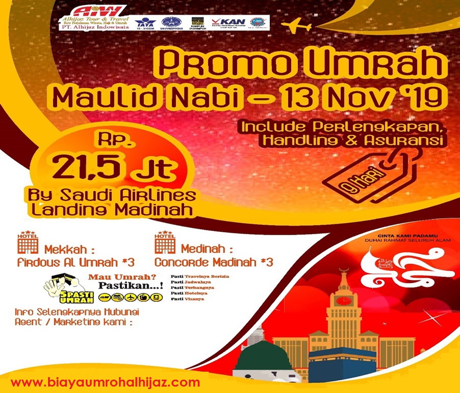 Travel Alhijaz Promo November 2019