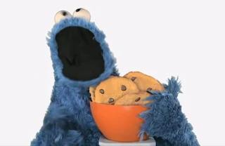 me want it cookie monster