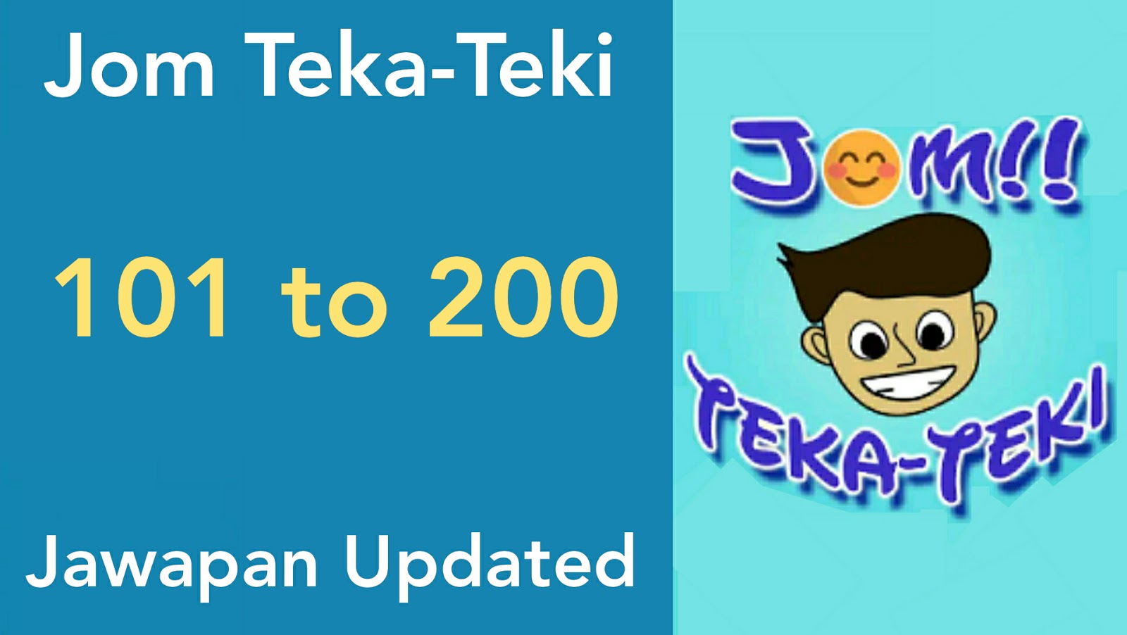 Jawapan Jom TekaTeki (Level 101 Hingga 200)  Jawaban games